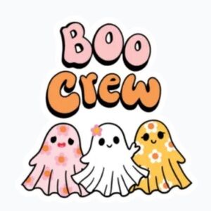 👻 Boo Crew Canvas Tote 👻 Cute Canvas Tote / Halloween Trick O Treat Bag